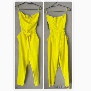 Vibrant Yellow Jumpsuit